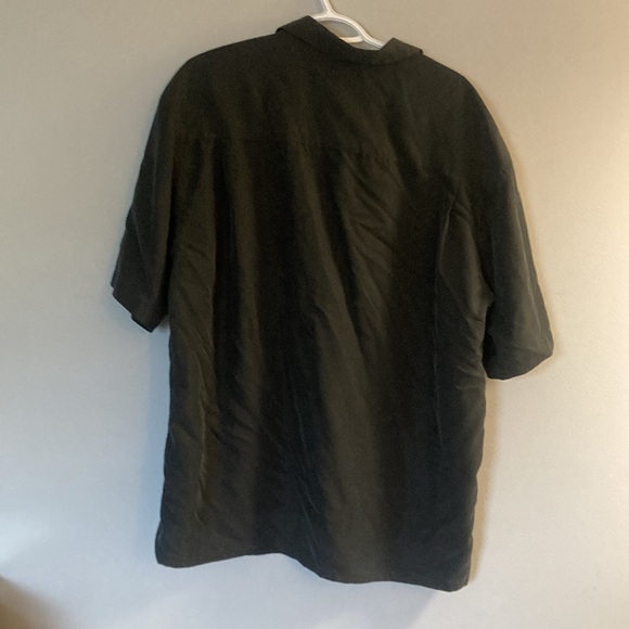 Bamboo Cay black short sleeve shirt - Picture 2 of 5